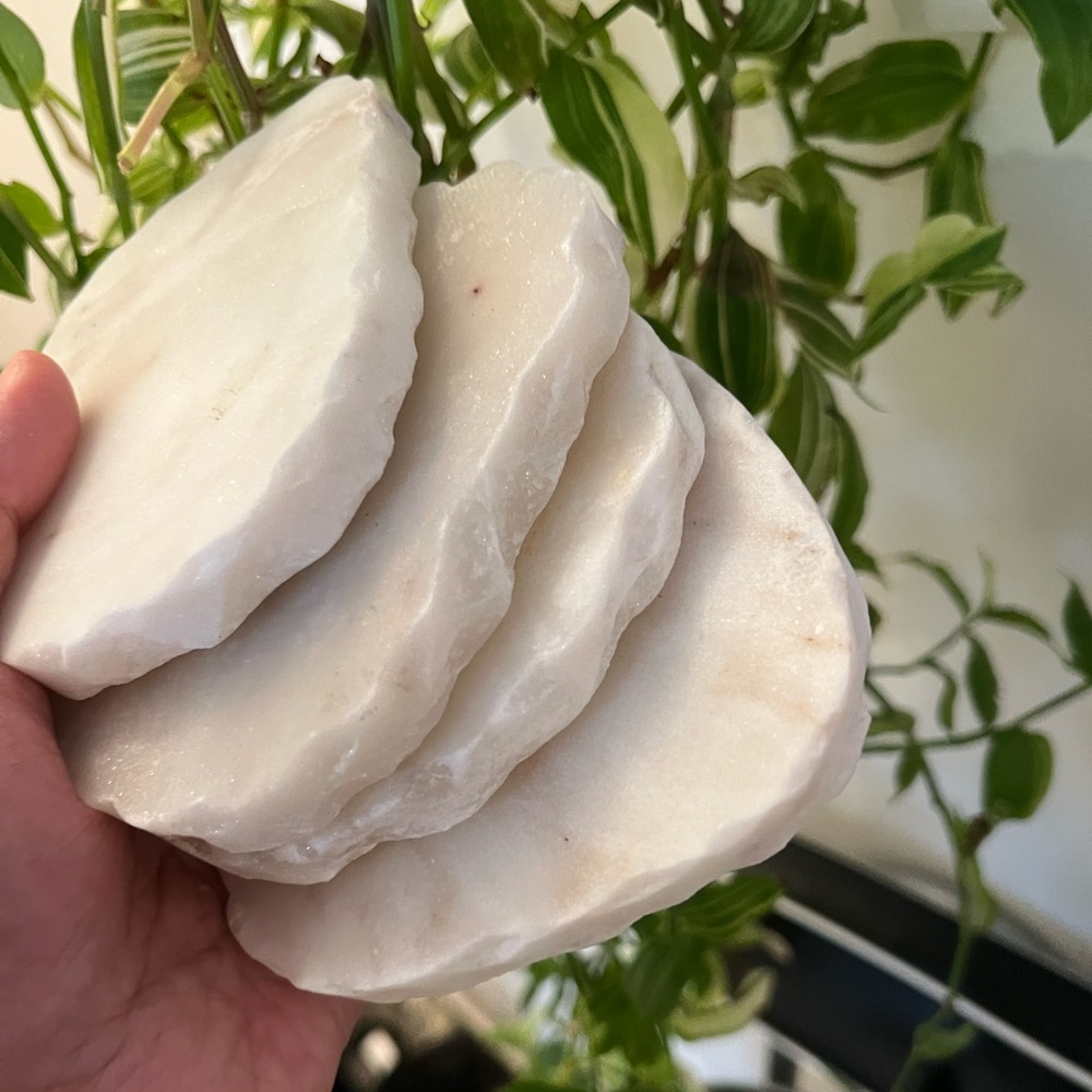 Marble coasters